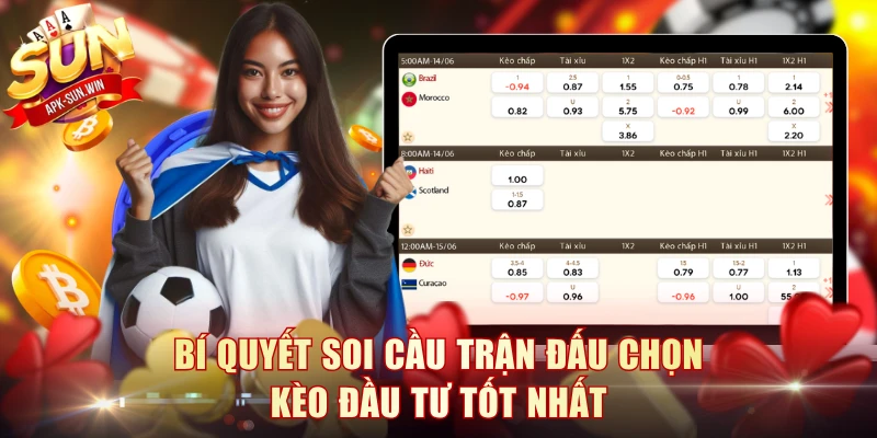 Bảng Tỷ Lệ Kèo Sun Win Cập Nhật Biến Động Theo Từng Giây 4 Bí quyết soi cầu chọn kèo đầu tư tốt nhất