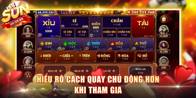 Chơi Keno Đổi Thưởng Từ Kiến Thức, Kinh Nghiệm Hiệu Quả 3 Hiểu rõ cách quay chủ động hơn khi tham gia